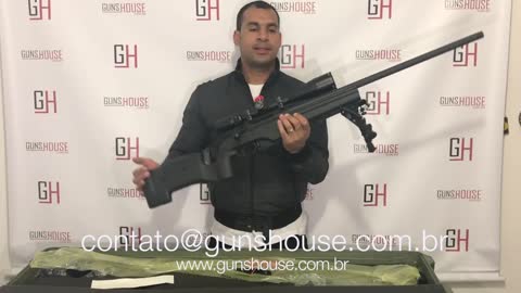 Fuzil Sniper Sako TRG .308 win + Night Force 15-55x52 (R$ 45.000)