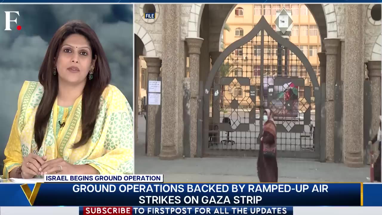 Israel Begins Ground Operations in Gaza | Vantage with Palki Sharma