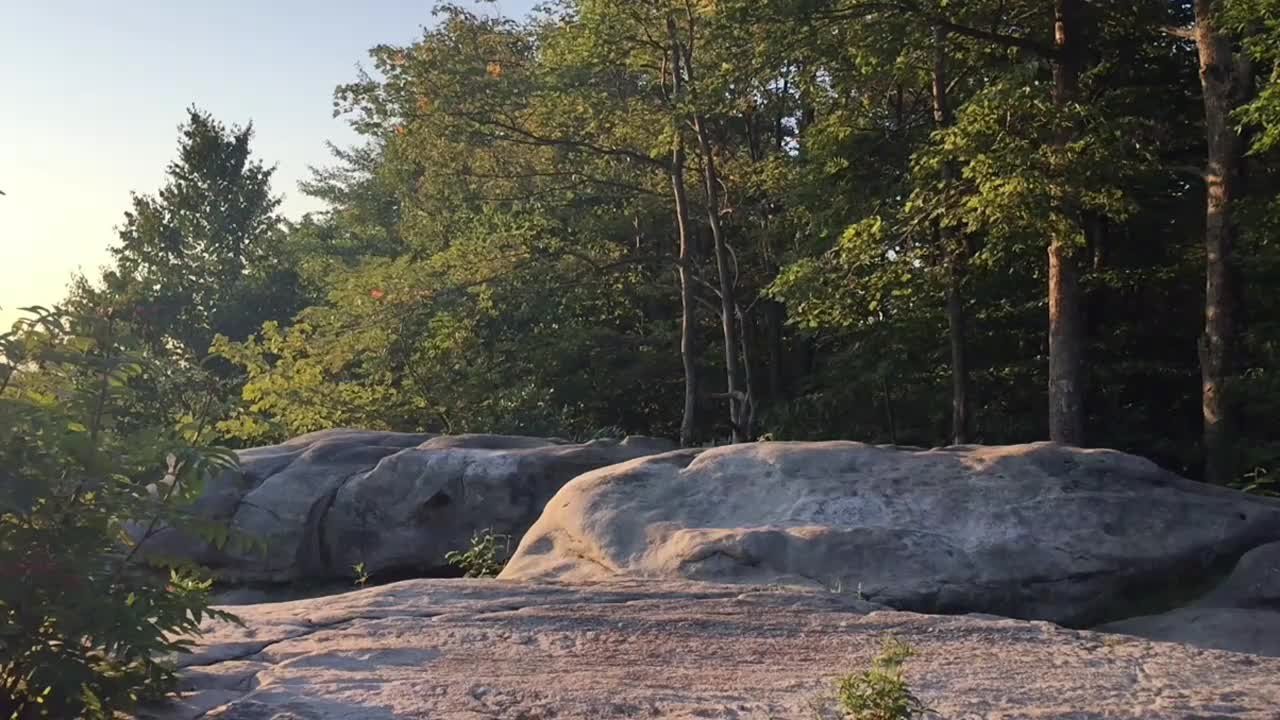 Beam Rocks at sunrise