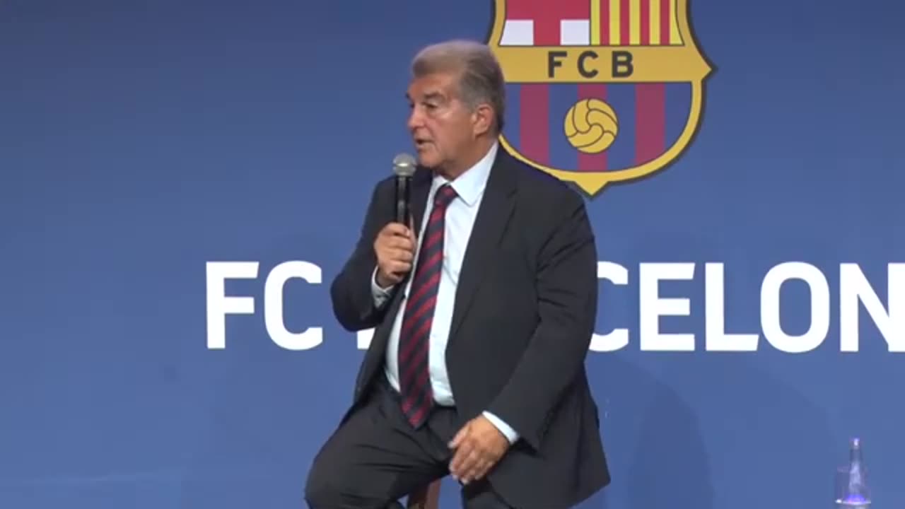 Laporta on Barcelona return at Camp Nou