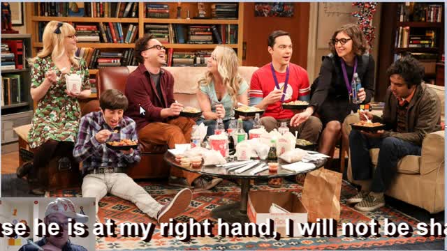 Jesus Truther Episode #3 See Christ's Omnipresent bearded face in The Big Bang Theory picture