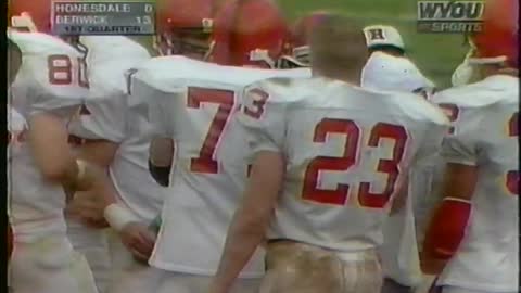 11-11-1995 - Honesdale Hornets at Berwick Bulldogs (District 2 Class AAA Semi-Final)