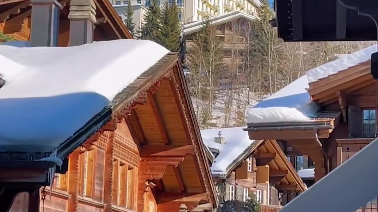 Switzerland Alps 📍❄️ Christmas Time In The ALPS 😍❄️ ❤️