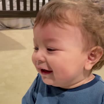 Baby Has The Time Of His Life Saying The World ''Circle''