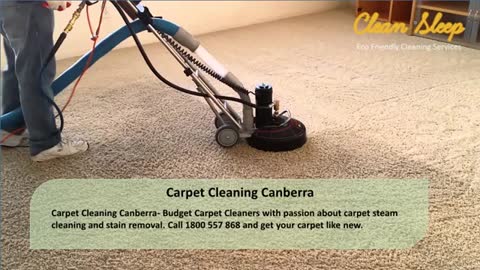 Clean Sleep Carpet Cleaning Canberra