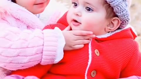 Little baby acting