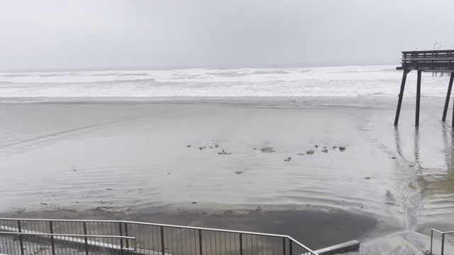 Strongs Winds at Pismo Beach