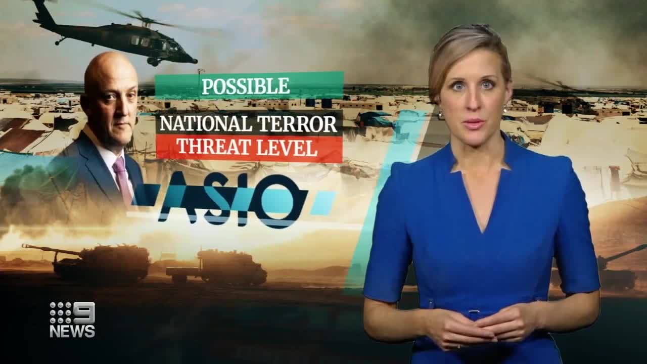 Australia's terrorism threat level lowered from probable to possible