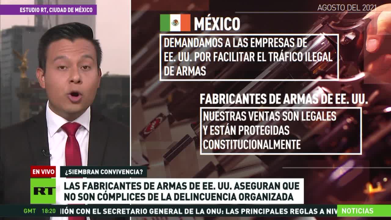 I produttori di armi USA affermano di non essere complici del crimine organizzato messicano.Le dichiarazioni arrivano dopo una denuncia presentata dal governo messicano in un tribunale di Boston.