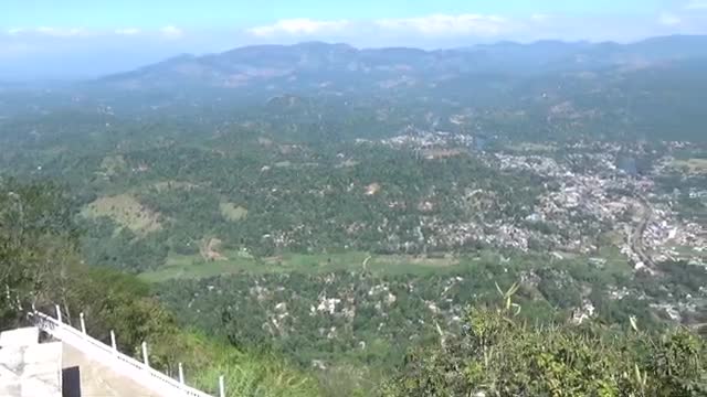 Ambuluwawa tower in Sri Lanka