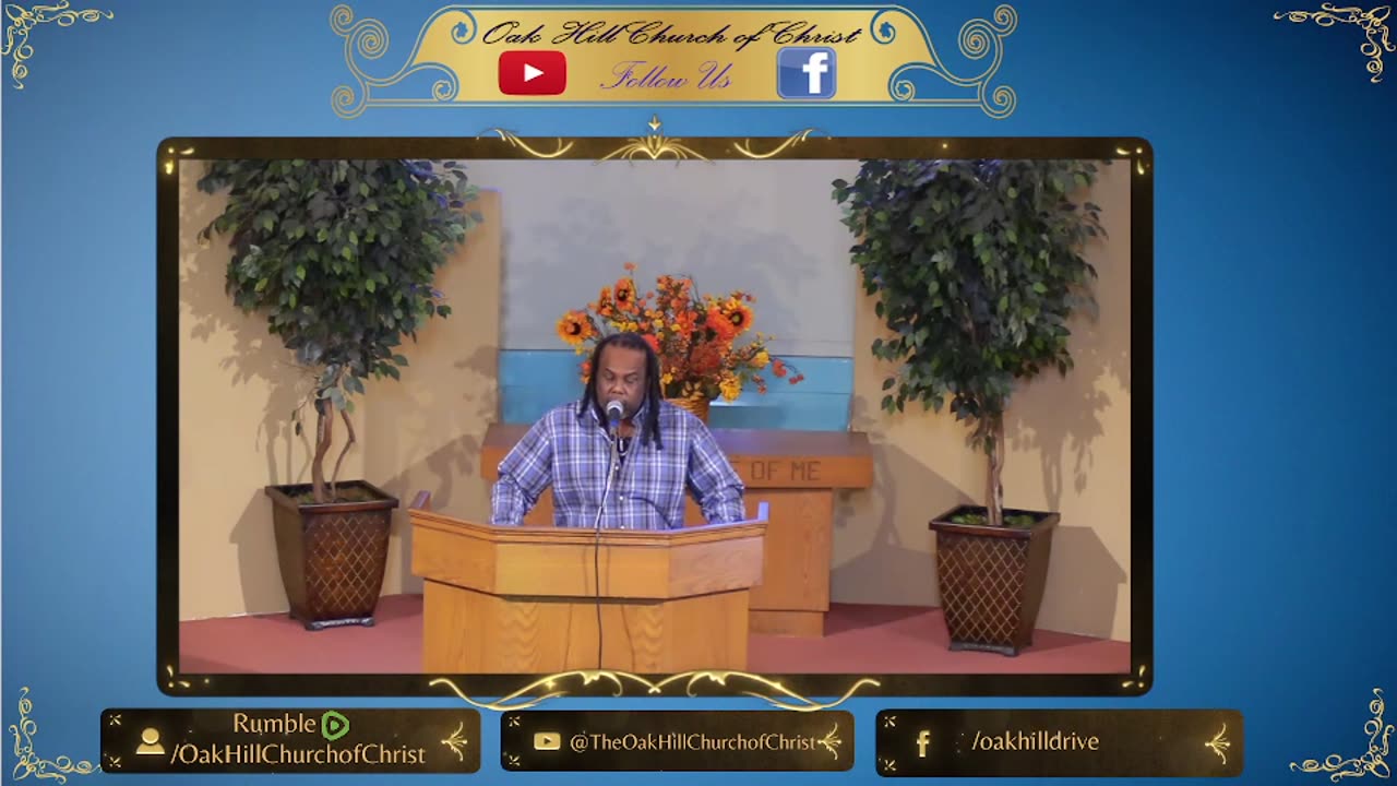 Oak Hill Church of Christ 10-8-23 Worship Stream Live!