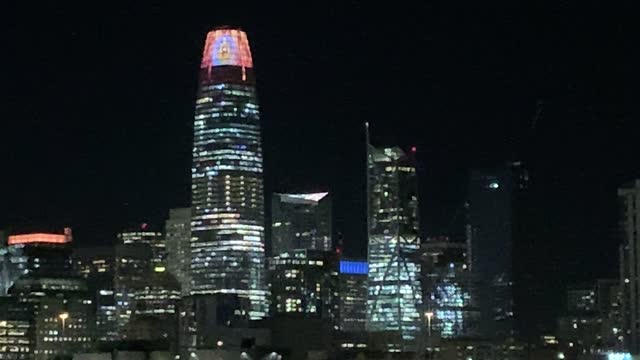 Salesforce Tower Embraces Halloween