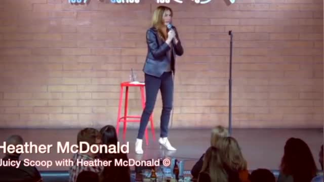 Comedian bragging about all her vaccines