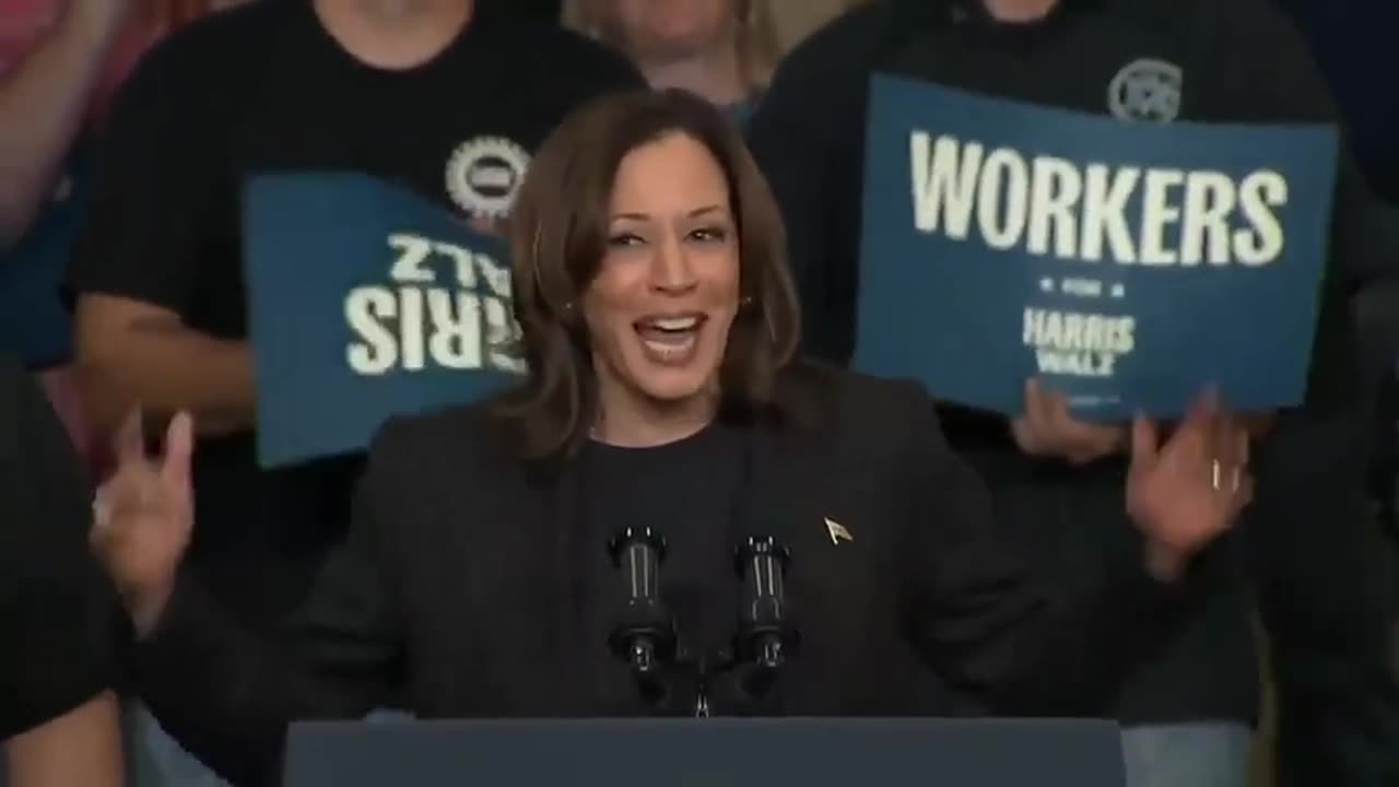 Kamala rolls out her fake accent again in Michigan