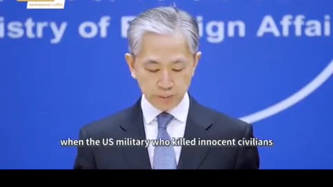 China calls out USA or war crimes