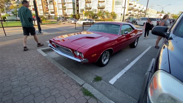 Sizzling Hot Red Vintage Car