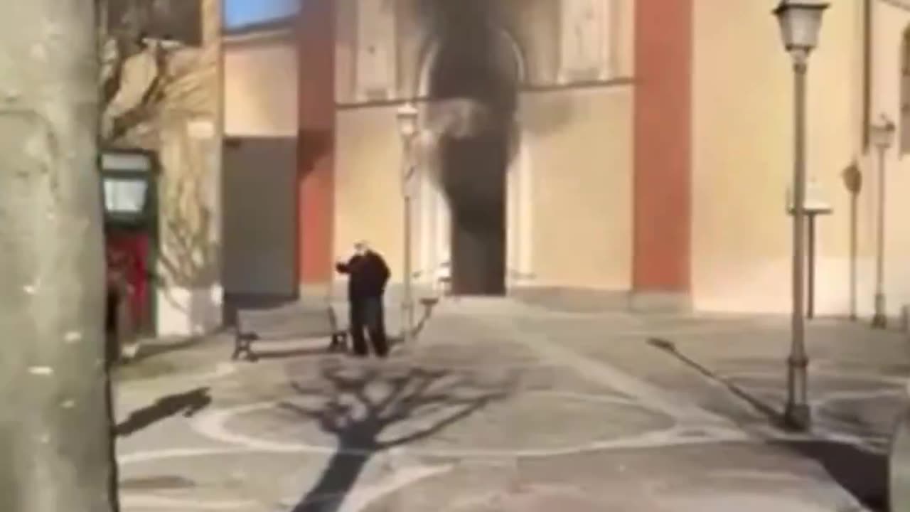 Fake Moroccan asylum seeker destroys a church in Villastanza, Milan