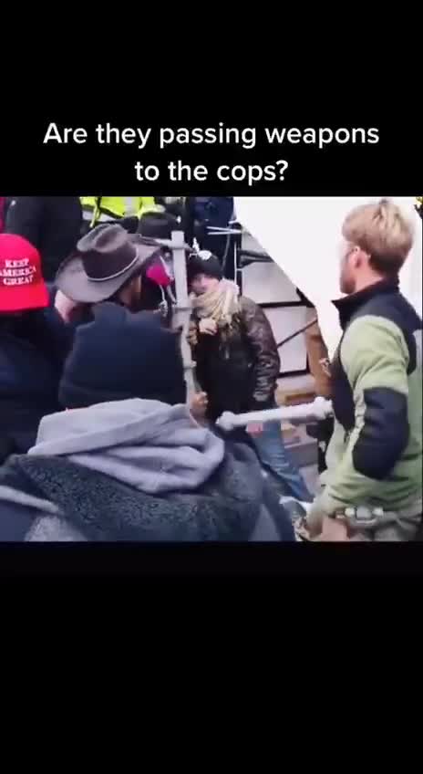 Protesters Removing Implements at Capitol | The Washington Pundit