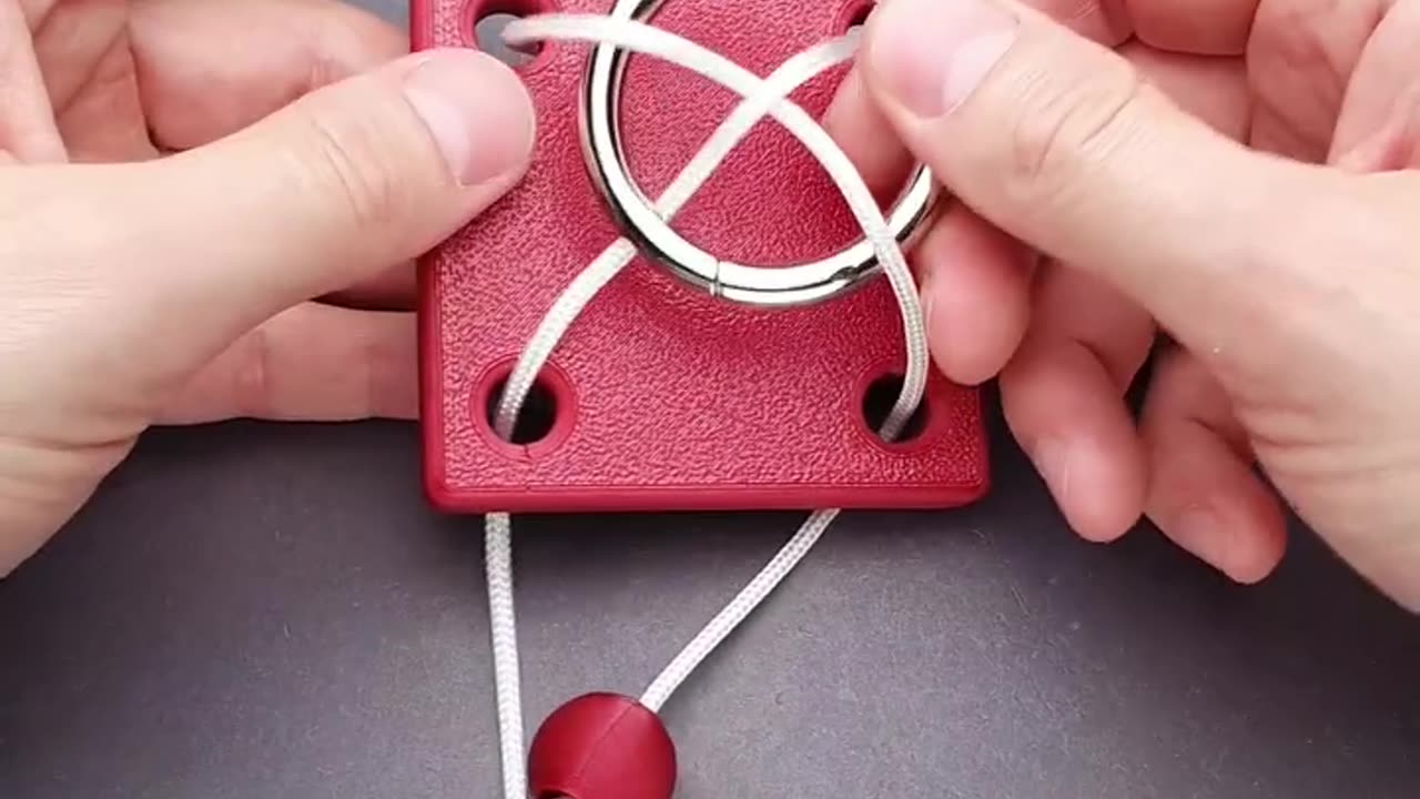 Impossible Ring and String puzzle #puzzle #reels #ring #fun