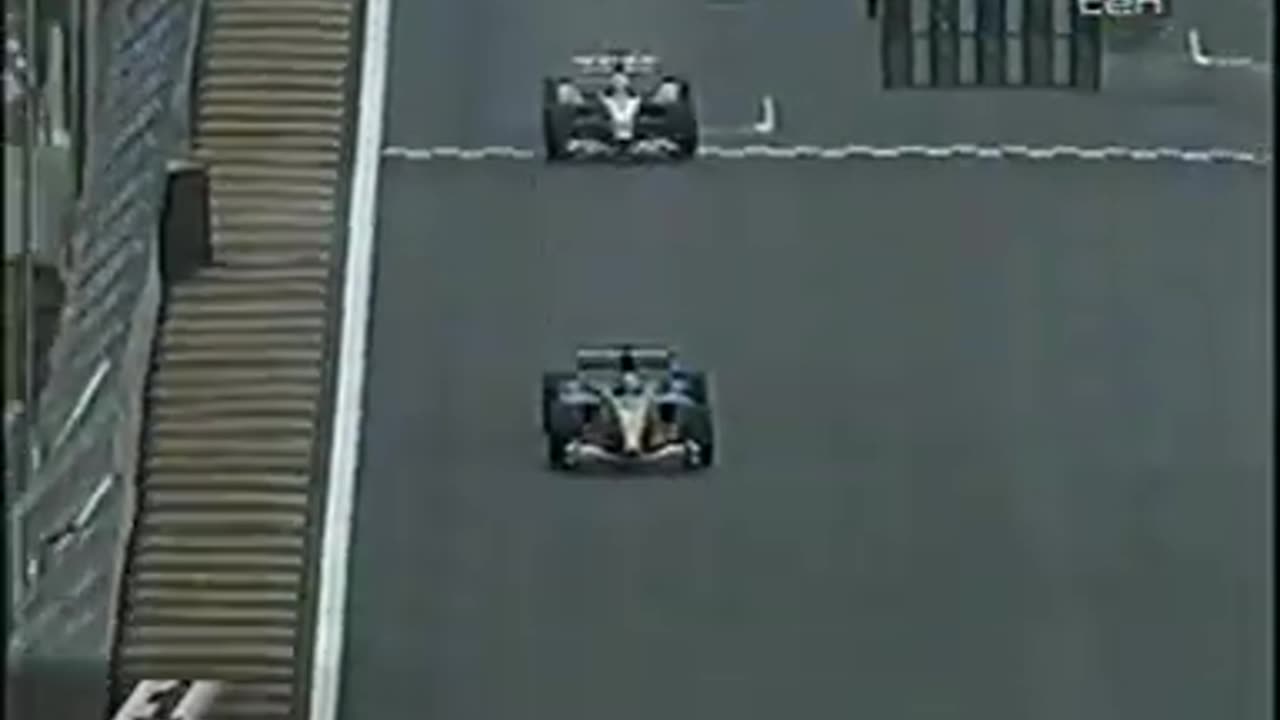 F1 2003 Brazilian GP Full Race - Australian Channel 10 Coverage