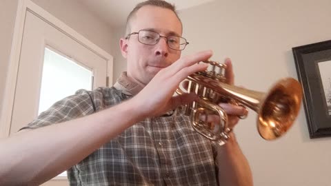 Zelda's Lullaby on Piccolo Trumpet