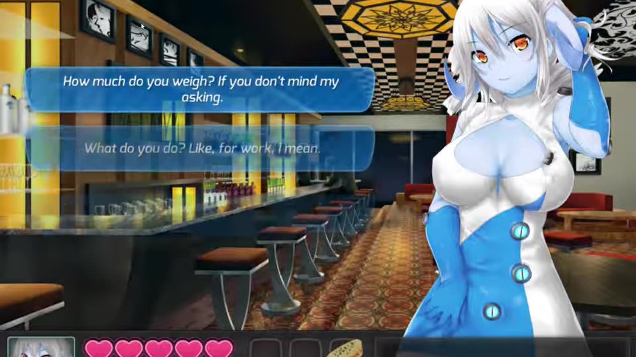 celeste all questions HuniePop