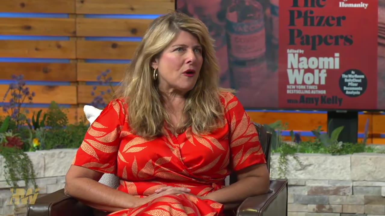 DR. NAOMI WOLF REVEALS SHOCKING DETAILS IN “THE PFIZER PAPERS”