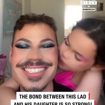 'My daughter did my makeup