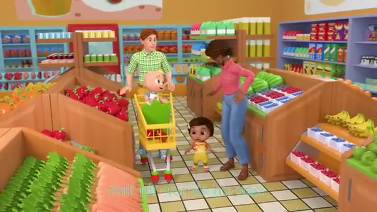 Humpty Dumpty Grocery Store | CoComelon Nursery Rhymes & Kids Songs