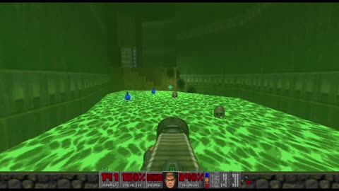 Brutal Doom 2 - Master Levels - Pistol Start - Hard Realism - The Combine (COMBINE.WAD, level 4)