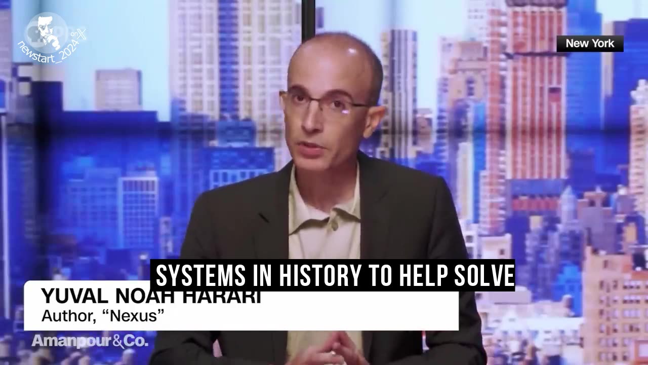 Yuval Harari says that AI has the potential to solve climate change