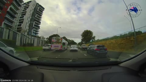 Wish there was police around to fine these drivers