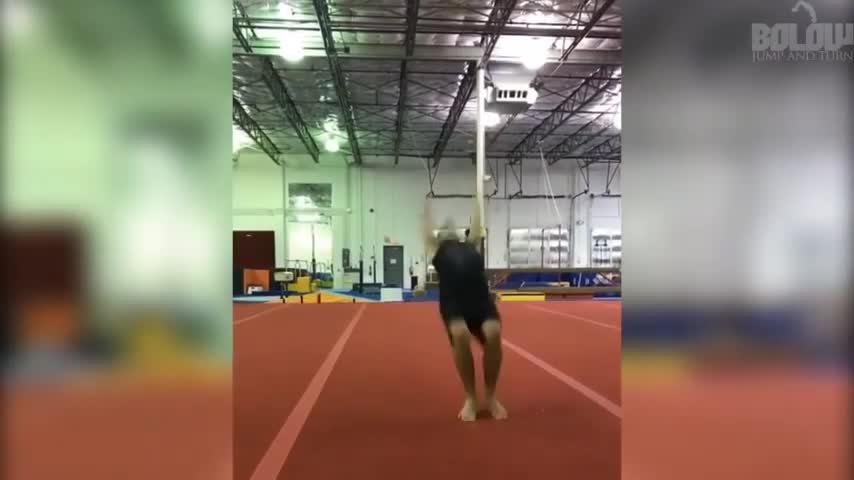 Back flip fails