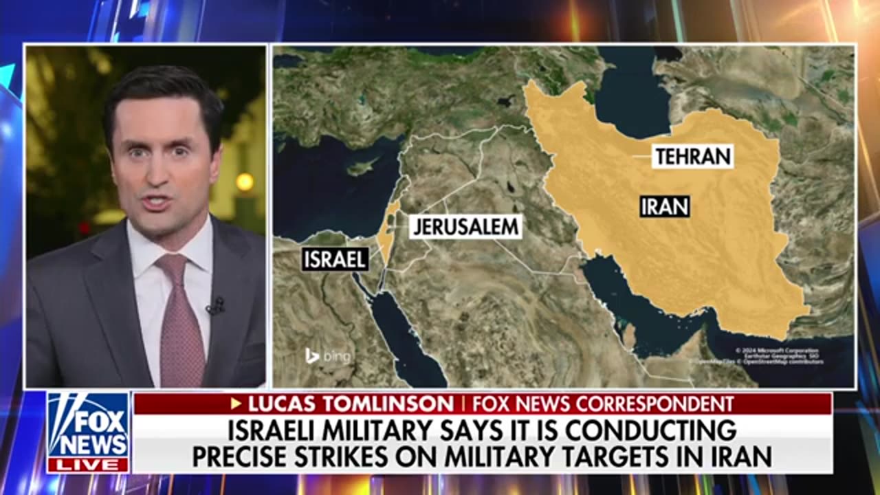 Biden WH notified shortly before Israel began Iranian strikes