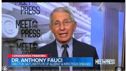 On MSNBC Dr. Fauci calls gun violence a public health crisis