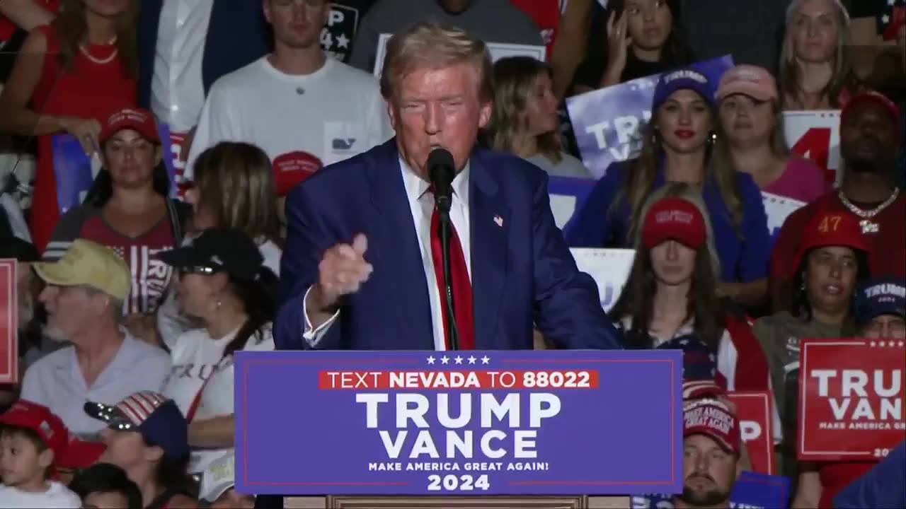 Trump in NEVADA! #MAGA2024