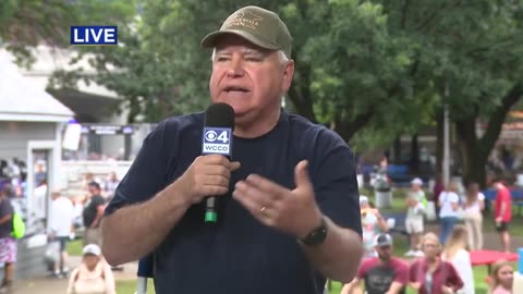Here is Tim Walz defending his school shutdown