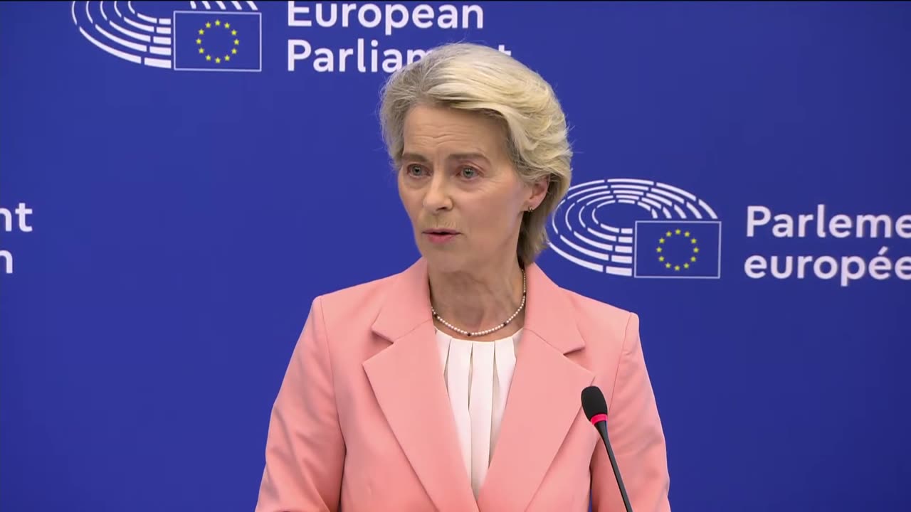 European Commission: Press conference by President Ursula von der Leyen on the next College of Commissioners - September 17, 2024