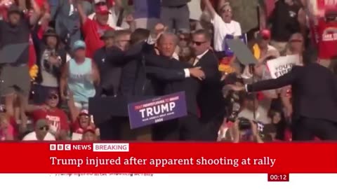 BREAKING: Eyewitness says he informed Secret Service, Police of Shooter on Roof.