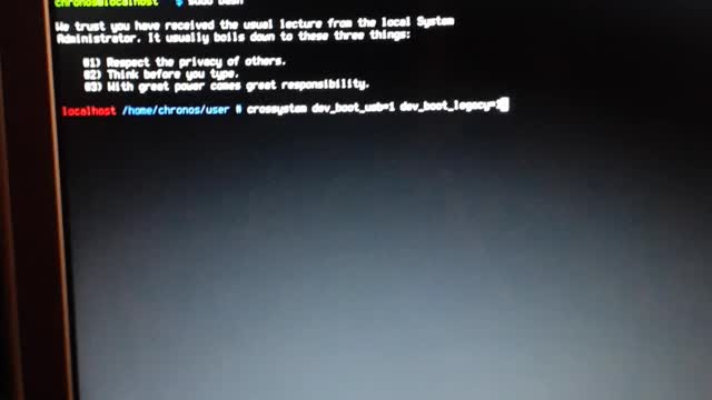 Chromebook *boot from USB* Syntex