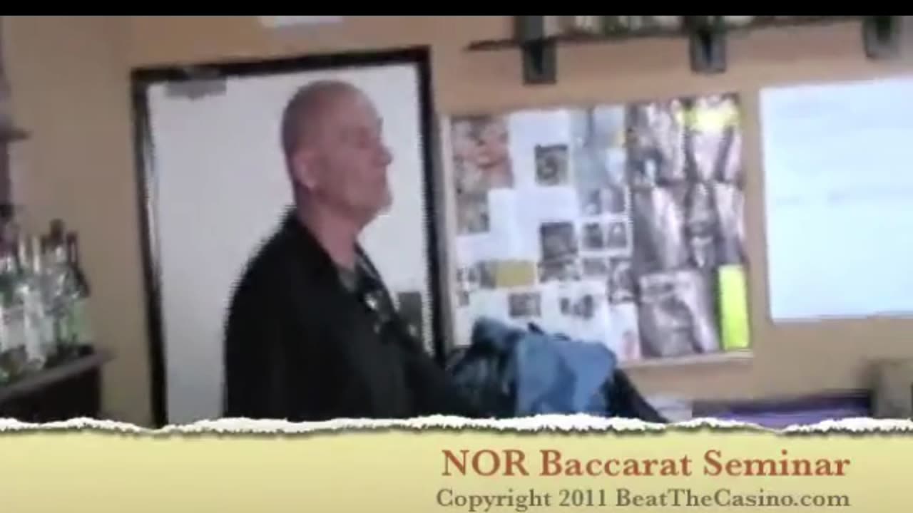 NOR Baccarat Seminar Las Vegas Nevada Crescent Dealer's School