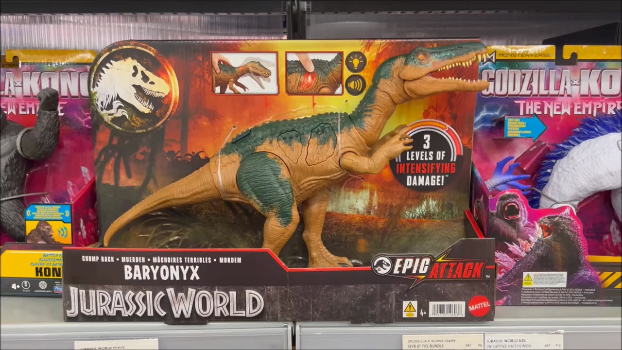 Jurassic World Baryonyx Toy