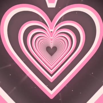 880. #Shorts 💖 Heart Tunnel - Heart Background✨Neon Lights Love Heart