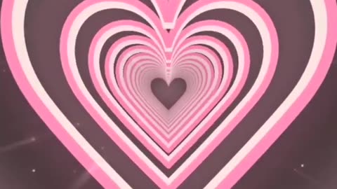 880. #Shorts 💖 Heart Tunnel - Heart Background✨Neon Lights Love Heart