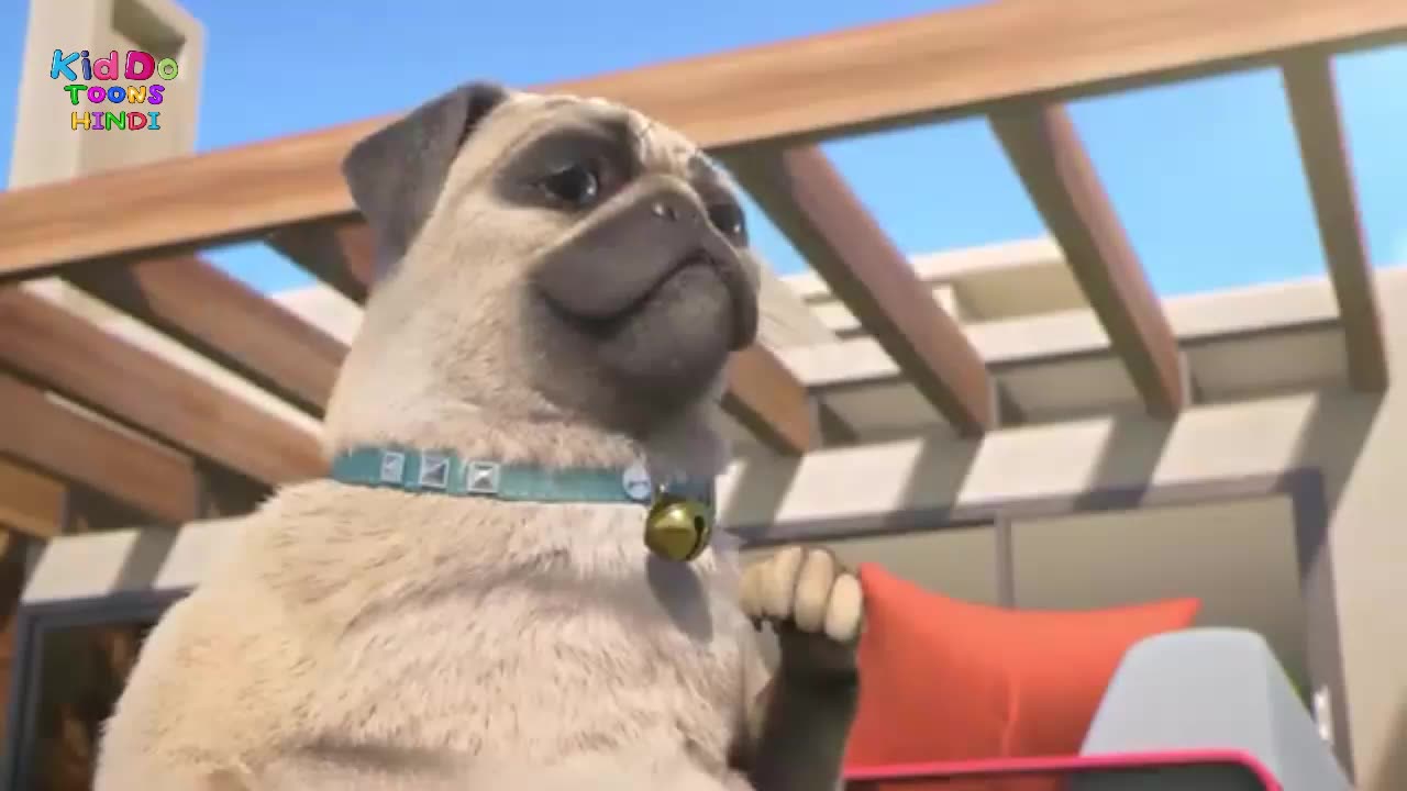 Mike, the hypnotized pug ? - Mighty Mike - Cartoon Animation for Kids