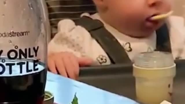 Funny Baby Videos eating