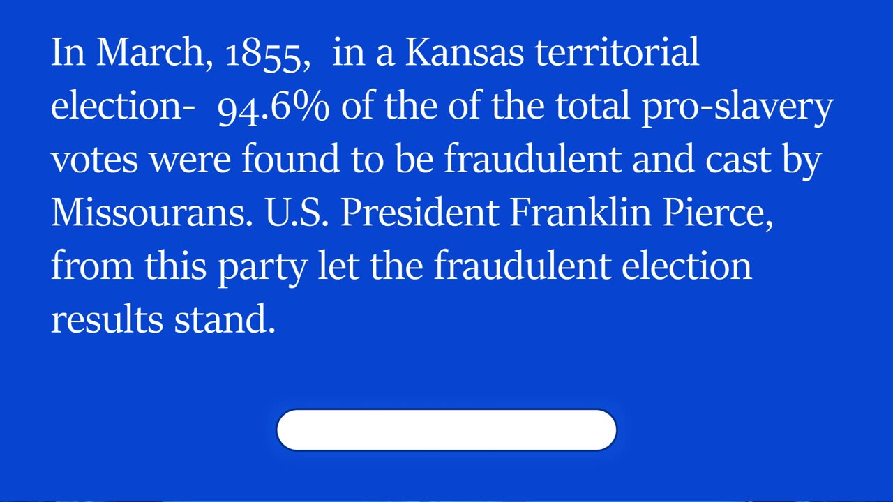 Shameful US History - Jebpardy. Video 4 of 6. Political Corruption