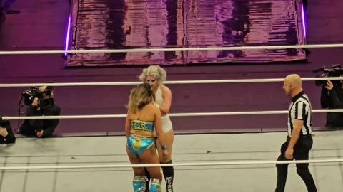 Toni Storm and Thunder Rosa meet up at AEW DYNASTY #CertifiedWrestlingPodcast