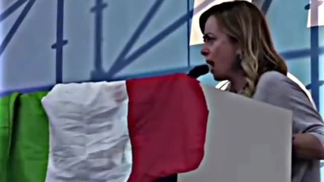 🇮🇹"I'm a mother, I'm Italian, I'm a Christian