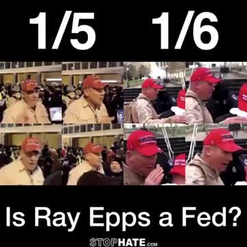 FBI's Ray Epps encouraging people to go into the Capitol